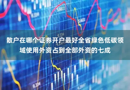 散户在哪个证券开户最好全省绿色低碳领域使用外资占到全部外资的七成