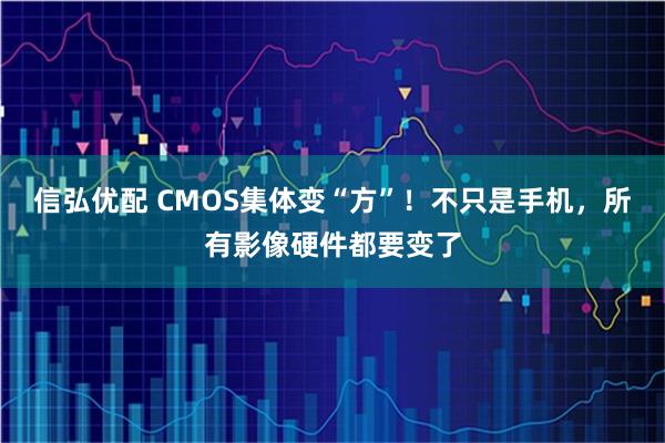 信弘优配 CMOS集体变“方”！不只是手机，所有影像硬件都要变了